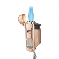 Vector Torpedo Jet Torch Rose Gold Lighter